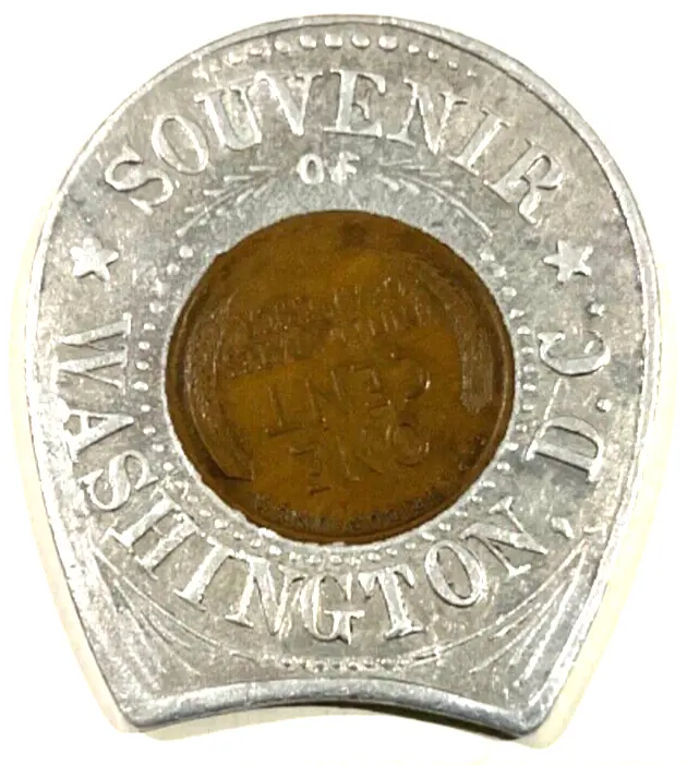 Souvenir Of Washington Dc Encased Penny