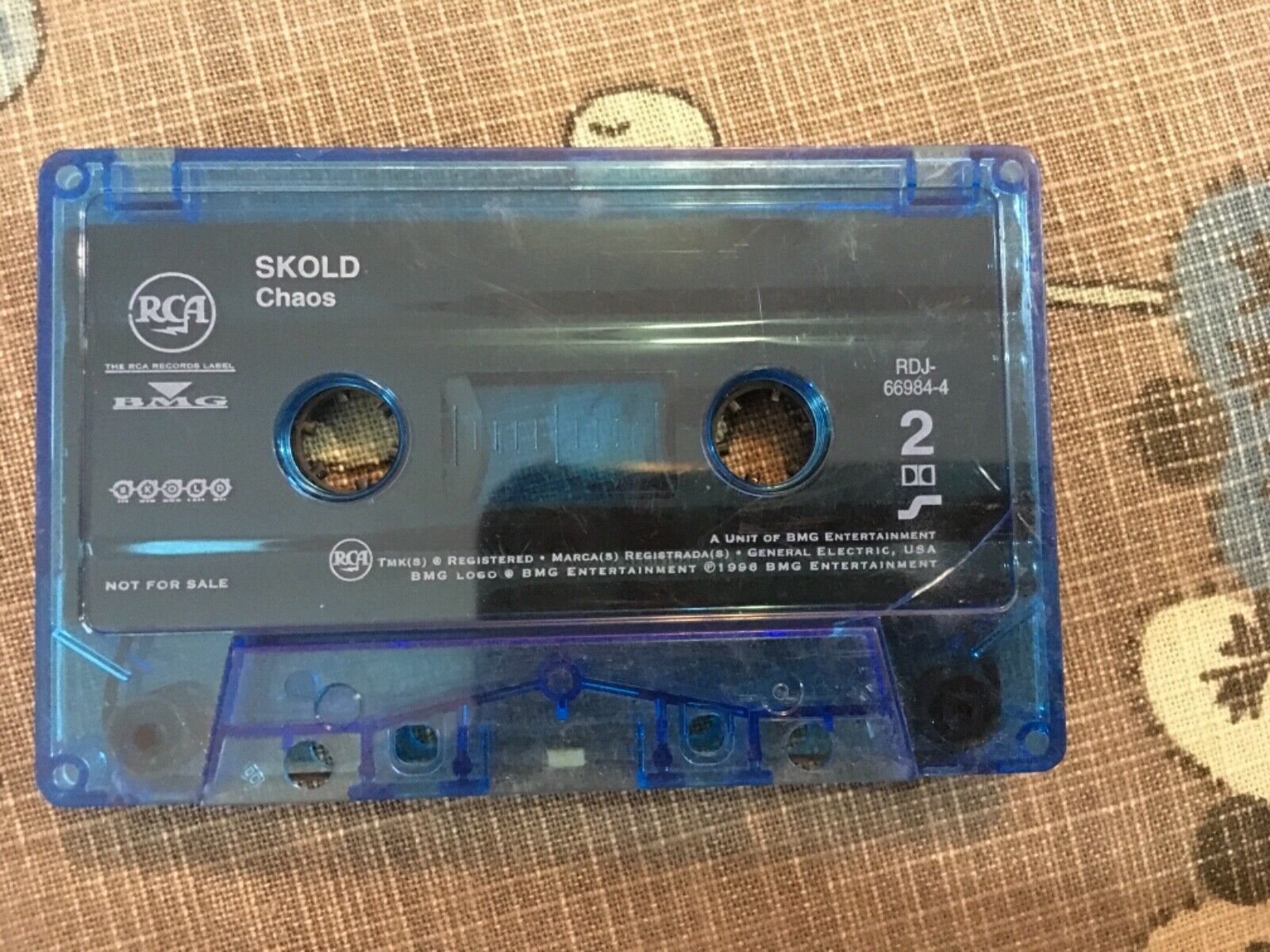 Tim Skold Neverland/chaos Promo Cassette Tape Ex Marilyn Manson/shotgun Messiah