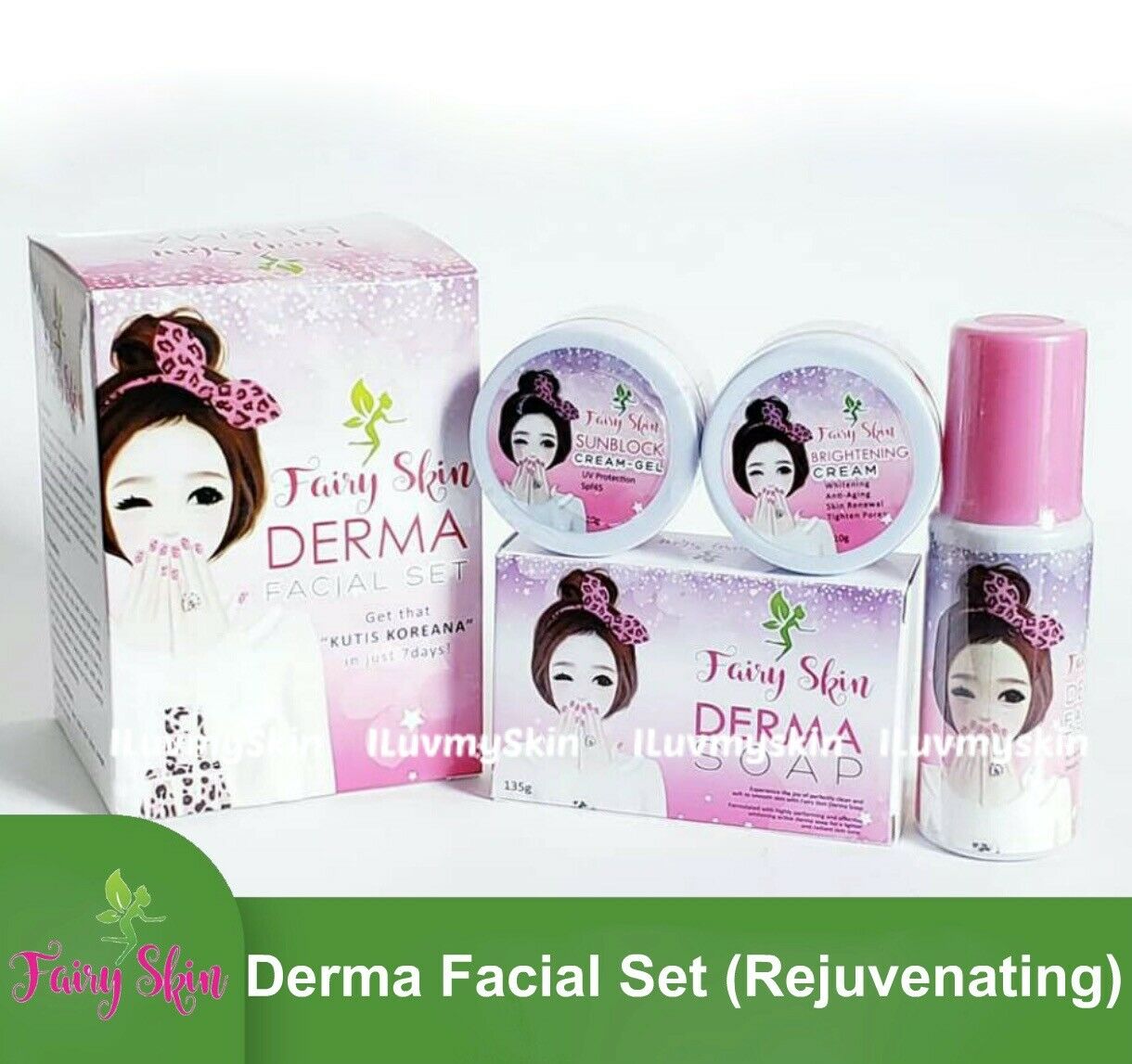 Fairy Skin Derma Facial Set (rejuvenating Set)