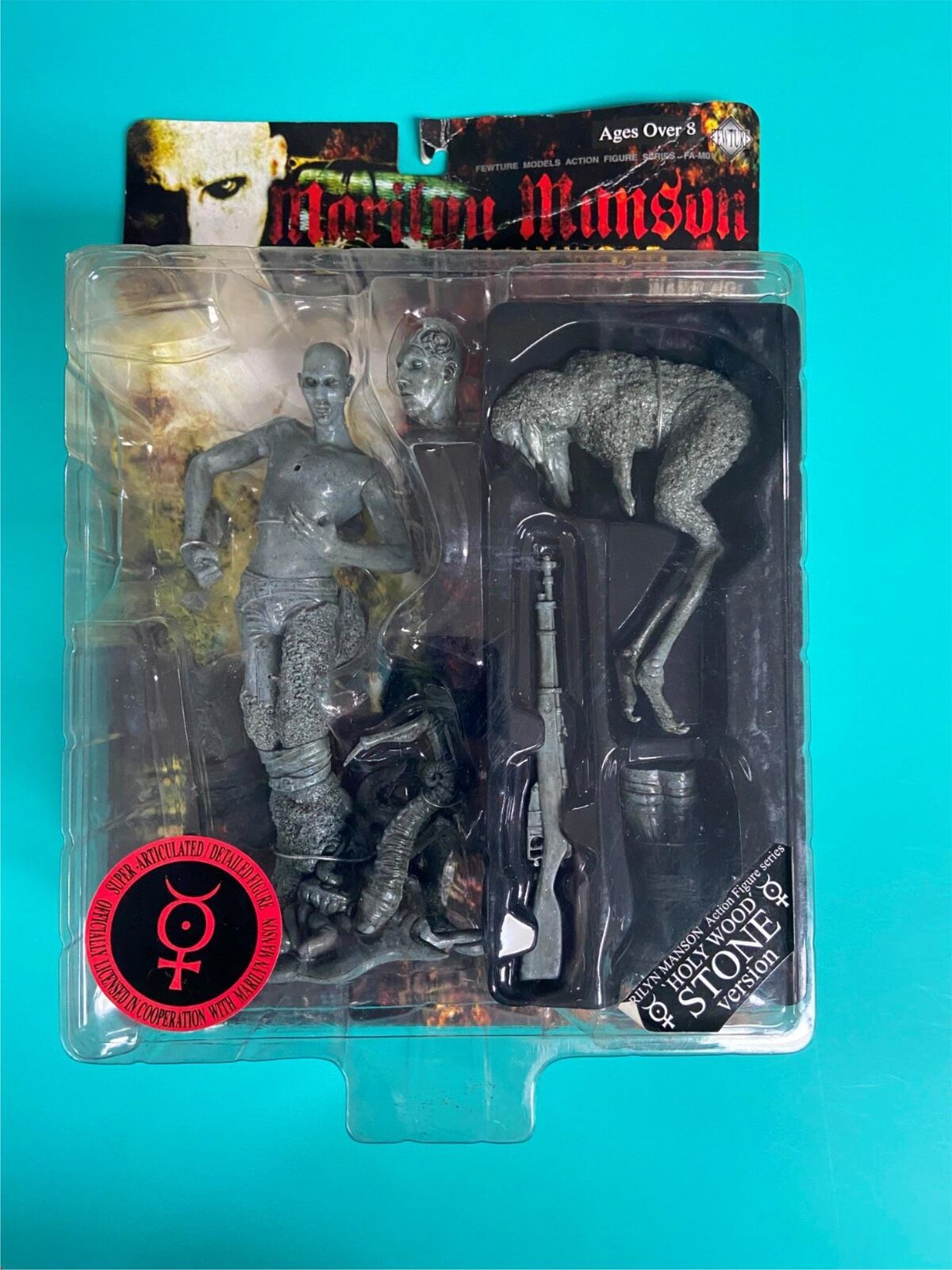 Sealed ~ Marilyn Manson Action Figure ~ Holy Wood Stone Variant ~ Rare A