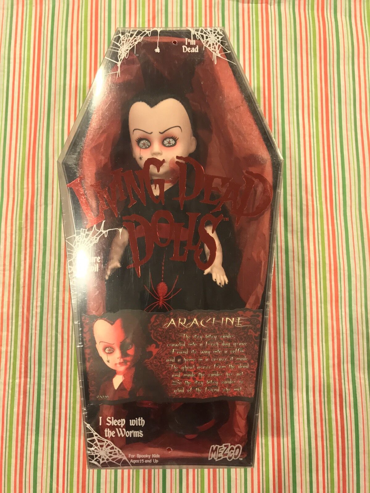 Living Dead Dolls Series 10 Arachne New Sealed Free Shipping