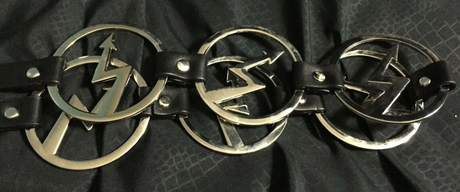 Marilyn Manson Htf Silver Tone Belt Preowned Collected Displayed Used Excellent