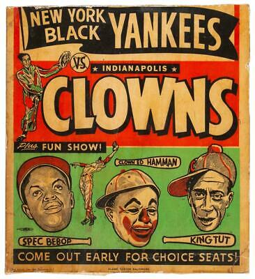 Negro League Baseball - Poster -  New York Black Yankees - Amazing Image