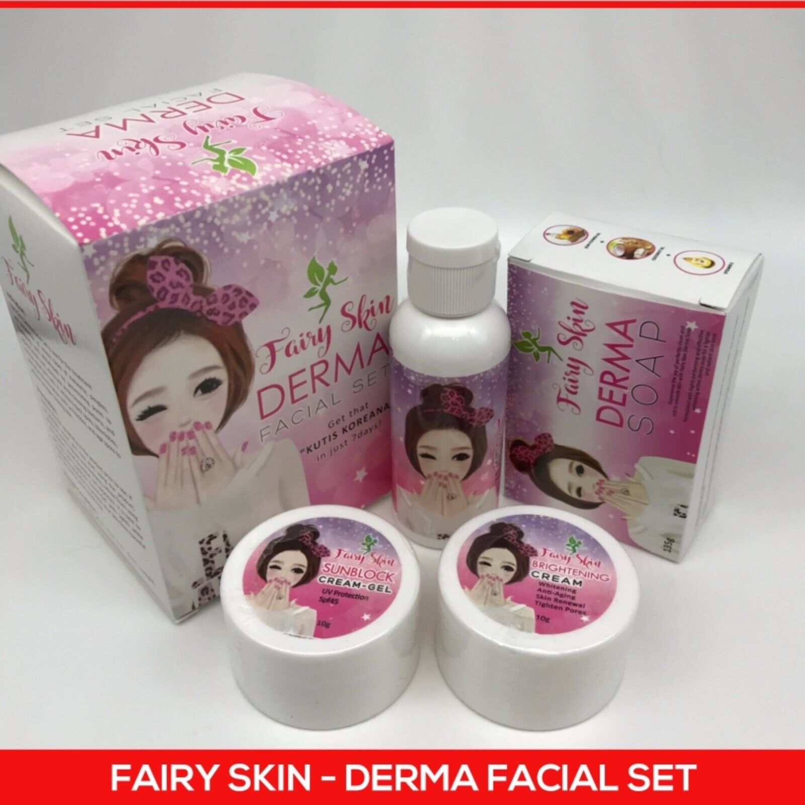 Fairy Skin Derma Facial Set - Us Distributor.