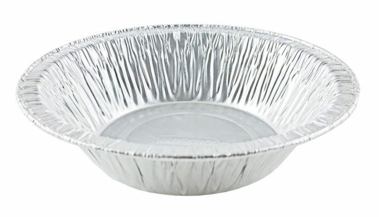 4-7/8" Foil Tart Pan (durable 5" #2200) - Mini Aluminum Pot Pie Baking Plate Tin