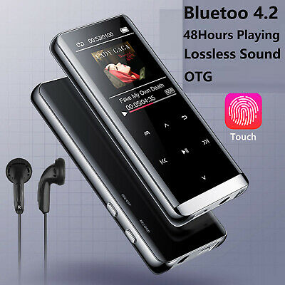 Bluetooth Touch Screen Oled Mp3 Player Sport Lossless Sound Hifi Music Player Us