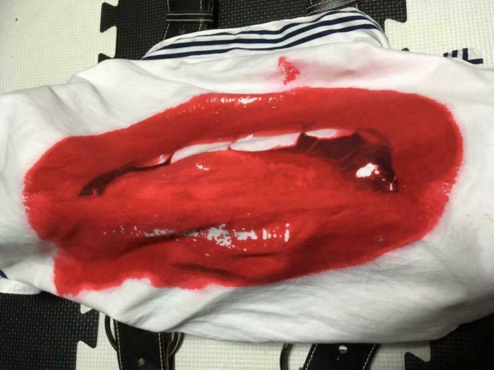 Marilyn Manson ＆ Vivienne Westwood Super Rare Coraboration Lip Bag