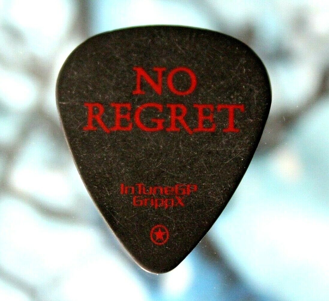 Marilyn Manson // Twiggy Ramirez 2013 Tour Guitar Pick ~ No Regret With Star