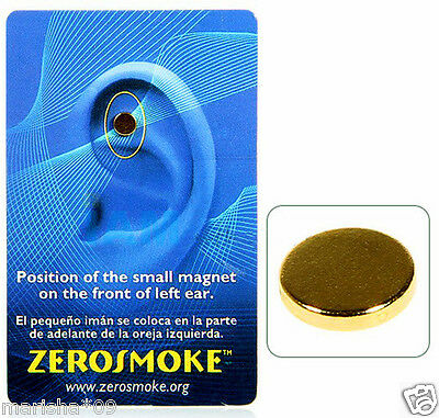 Zerosmoke Not Cigarettes Health Magnet Auricular Therapy Stop Smoking Quit