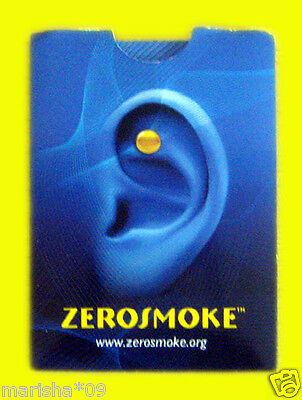 100% New Zerosmoke Stop Quit Smoking Weight Loss Acupressure Magnet Therapy