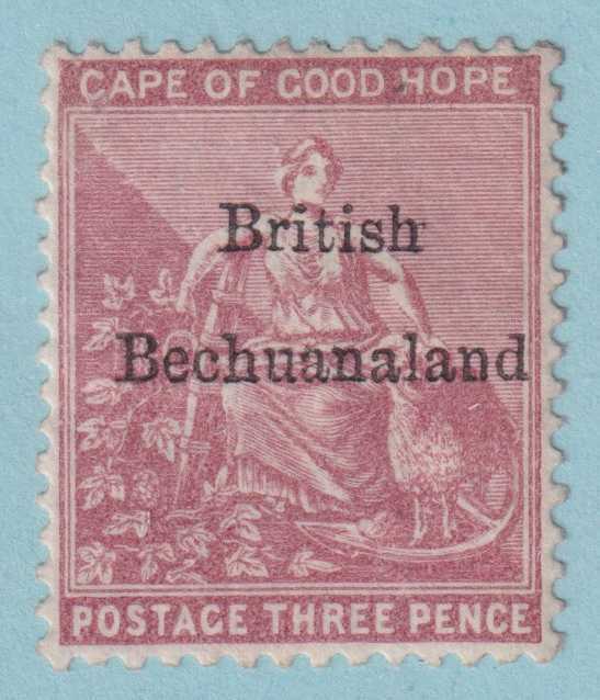 British Bechuanaland 3 Mint Hinged Og * No Faults Very Fine