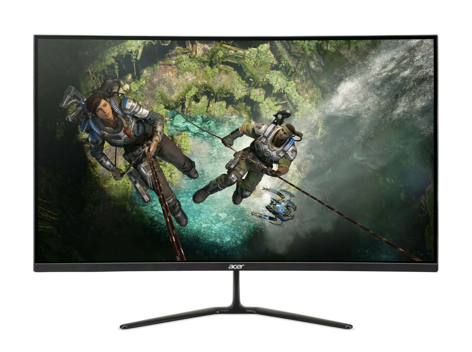 New Acer 32" Curved Fhd 1920x1080 Hdmi Dp 165hz 1ms Freesync Led Gaming Monitor