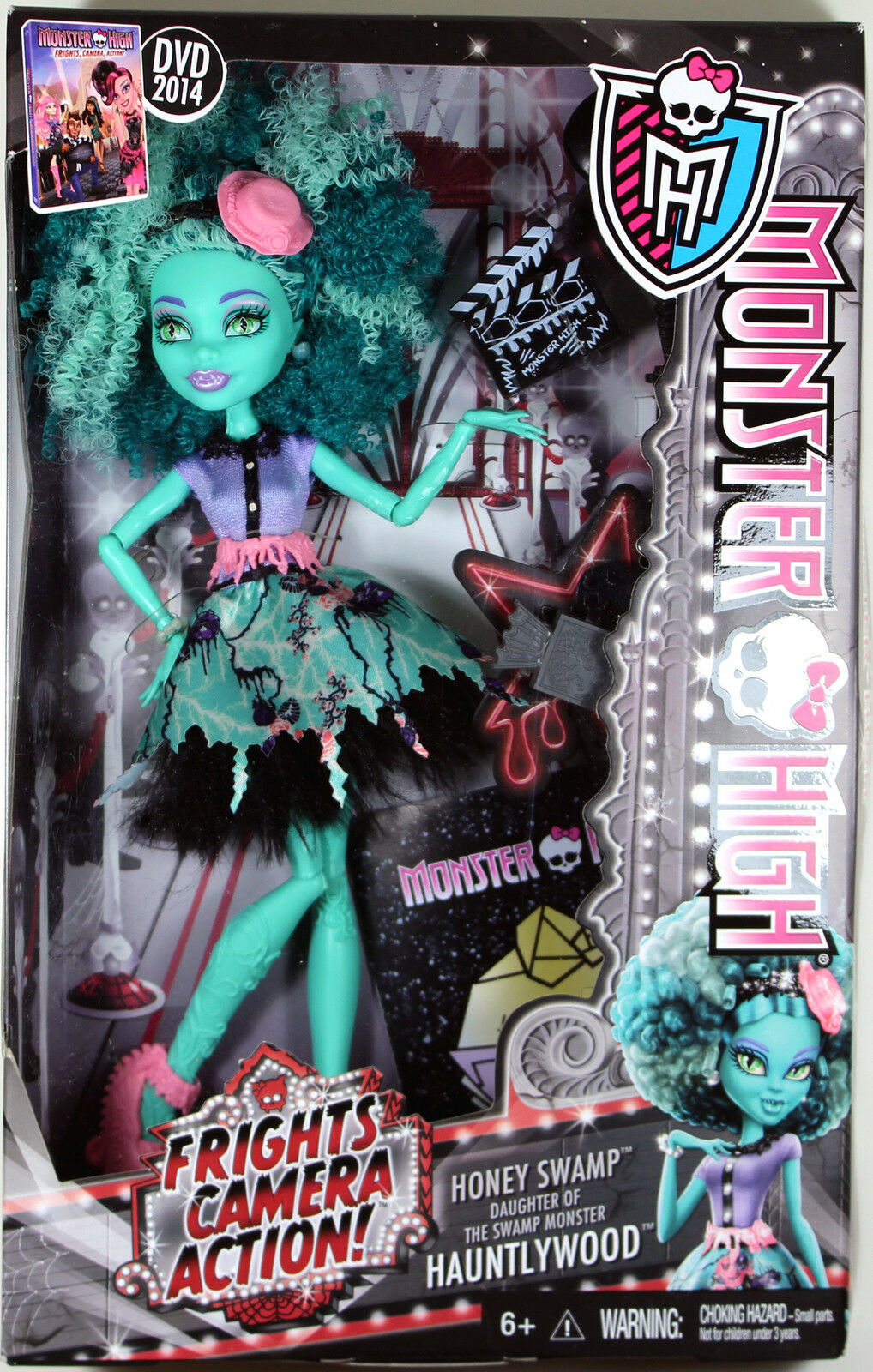 Monster High ~ Honey Swamp Doll ~ Frights, Camera, Action ~ Mattel