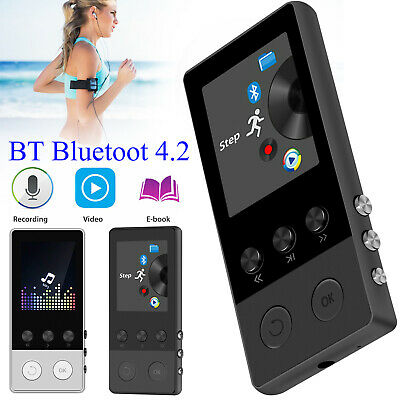 Portable Bluetooth Mp3 Music Player With Fm Hi-fi Lossless Support Up To 64gb