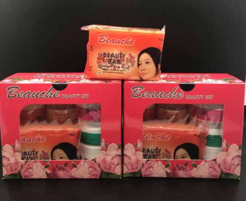 2 Sets Beauche International Beauty Set Skin Plus Free Soap