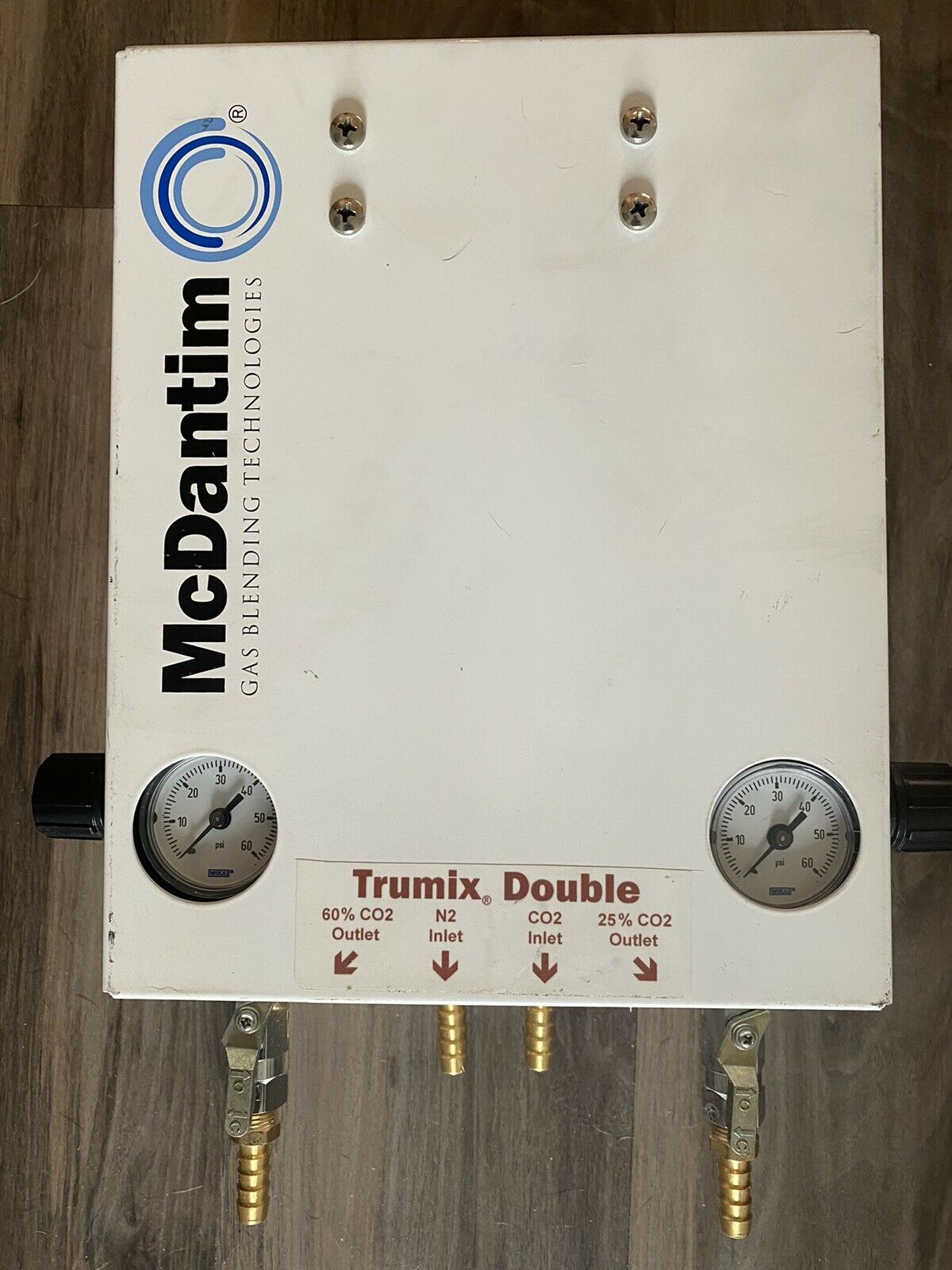 Mcdantim Trumix Double Gas Blender Co2 Nitrogen