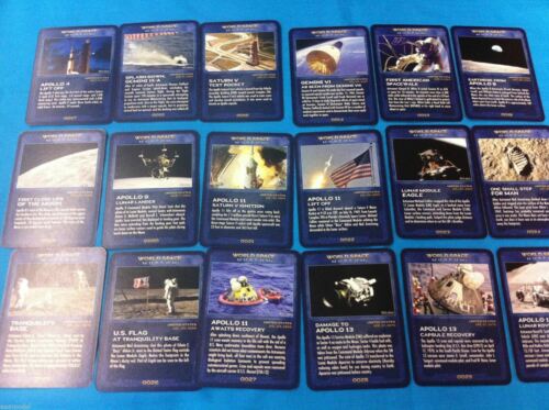 World Space Museum Collector Card  - 44 Photos Cards From  Russia & Us New!!