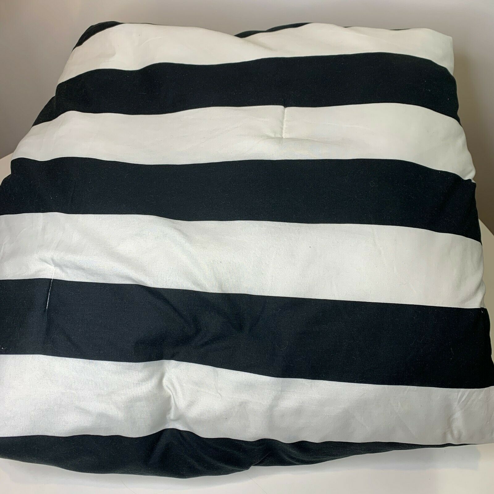 Juicy Couture Comforter Reversible Black White Stripe Pink Modern Full Queen