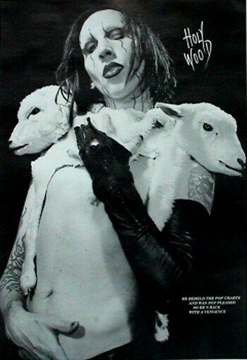 Marilyn Manson Poster Holy Wood Rare New Hot 24x36