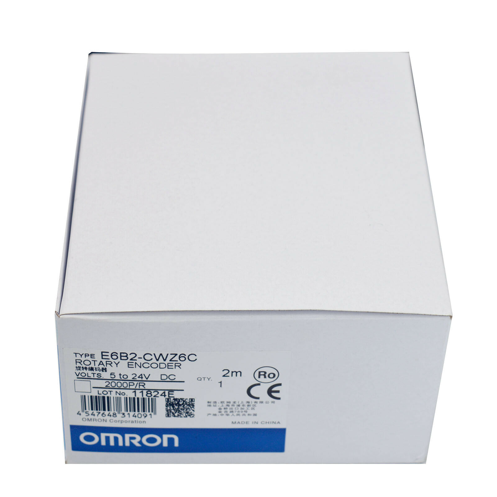 Omron E6b2-cwz6c Rotary Encoder 2000p/r New