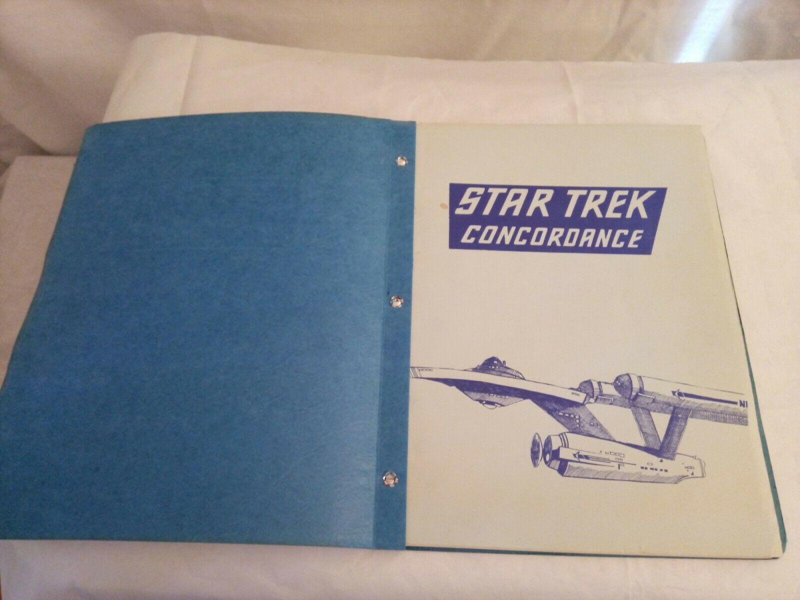 Star Trek Concordance...dorothy Jones...1st Two Seasons...1966 To 1968