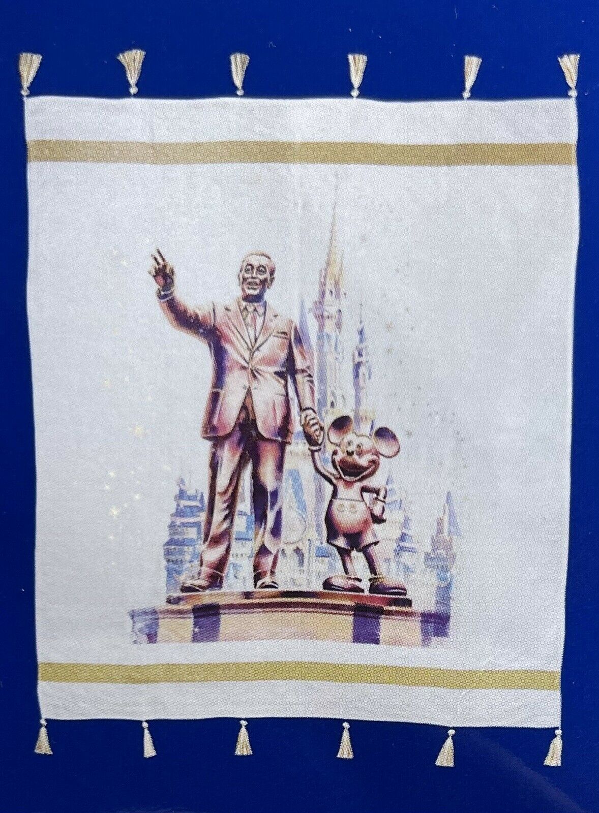 Walt Disney World 50th Anniversary Throw Blanket New