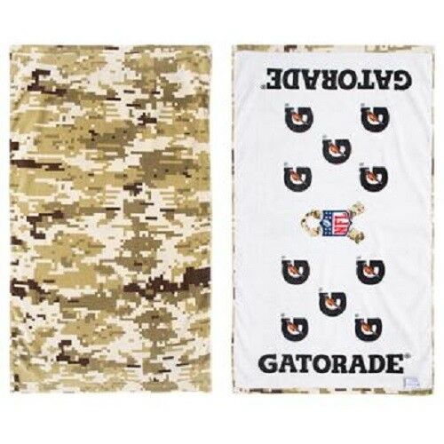 Gatorade Sport Sideline Towel Camo Salute To Service Camouflage Nfl Free Us Ship