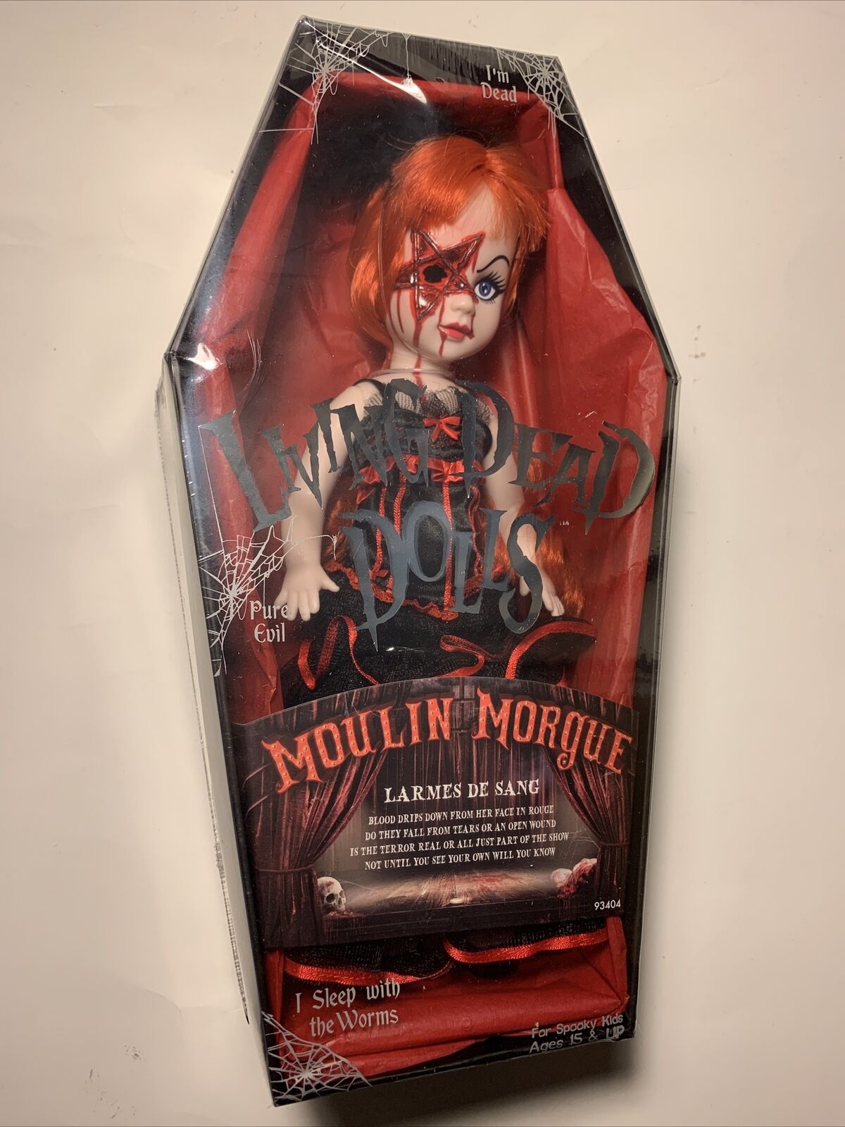 Living Dead Doll Mezco Toyz - Moulin Morgue - Larmes De Sang 2015 - Misb